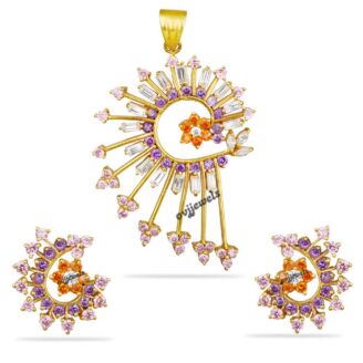 Zircon Stone PendantSet