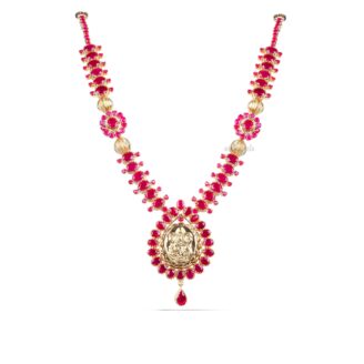 Ruby Lakshmi Necklace