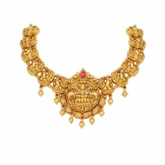 pious Lakshmi necklace