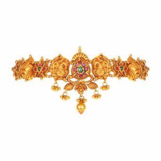 kundan Peacock necklace