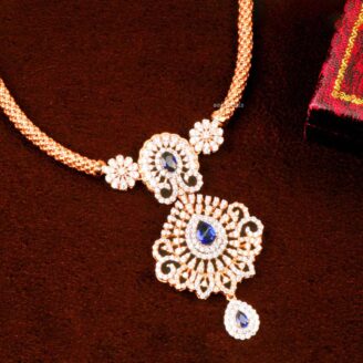 Stylish Rose Gold Women Necklace
