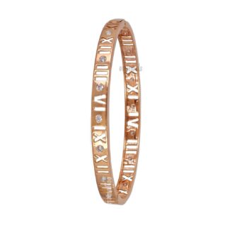 Stylish Rose Gold  Stone Bracelet