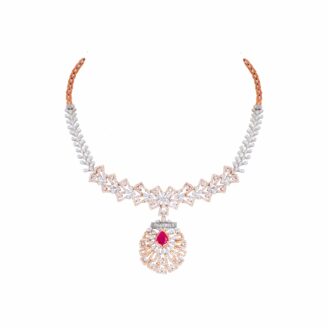 Stylish Diamond Necklace