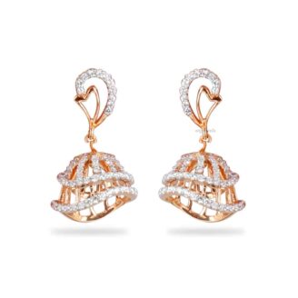 Vibrant Diamond Jhumkkas