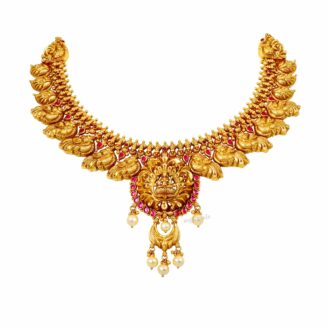 Artwork Peacock Necklace