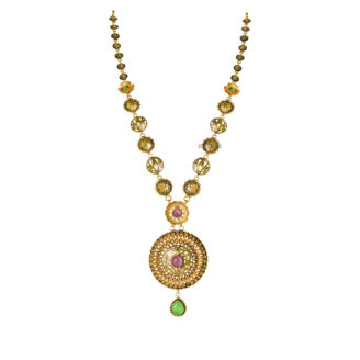 Designer Stone Long Necklace