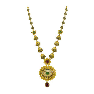 Fancy Monalisa Antique Long Necklace
