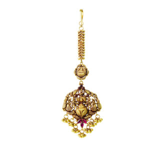 Antique Kemp Stone Maang Tikka