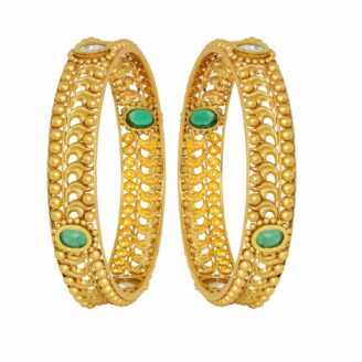 Antique Emerald Bangles