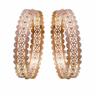 Women Gold Rhodium Fancy Bangles