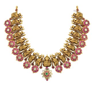 Antique Kundan Nagas Short Neckalce