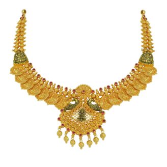 Antique Lakshmi Short Necklace