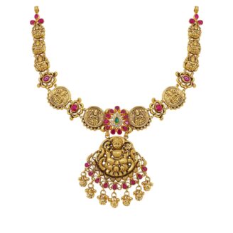 Antique Ruby Short Necklace