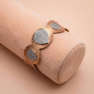 18k Rose Gold Cuff Bracelet