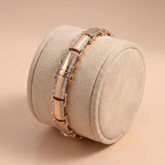 18K Gold Minimalist Link Bracelet