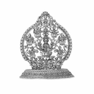 Silver Astalakshmi Idol