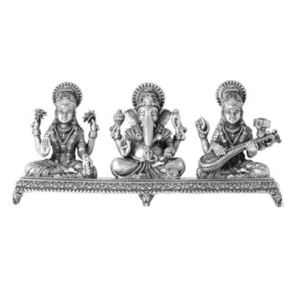 Antique Lakshmi Ganesha Saraswathi Idol