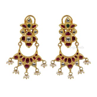 Kundan Polki earrings